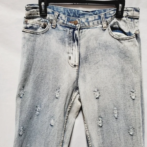 Jeanology Collection acid washed jeans 32"  Waist - Picture 2 of 9